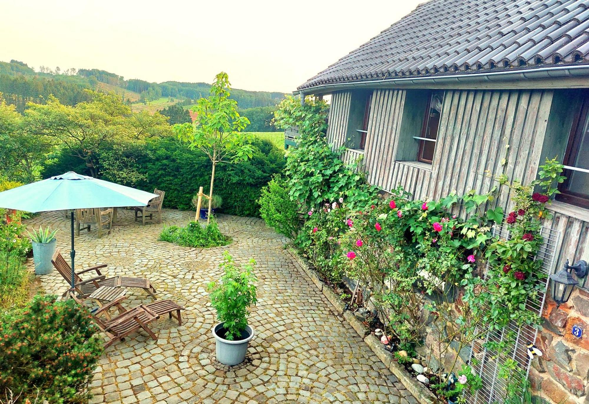 Kleines Haus Mitten In Der Natur Mit Eigener Terrasse Und Sonnenbalkon Halver Εξωτερικό φωτογραφία