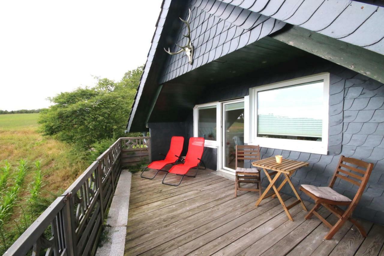 Kleines Haus Mitten In Der Natur Mit Eigener Terrasse Und Sonnenbalkon Halver Εξωτερικό φωτογραφία